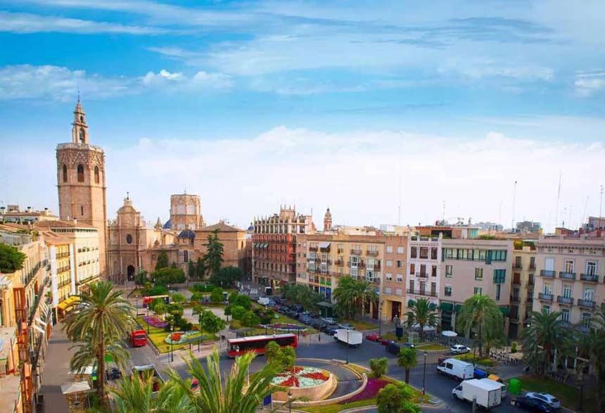 Apartamento Turistico Lux Center Valencia Kültér fotó